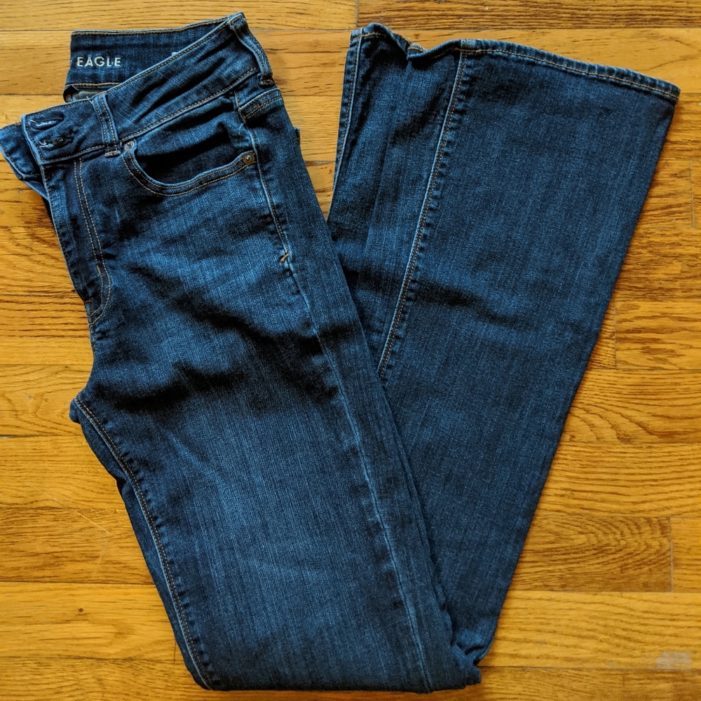 AE high rise artist jeans